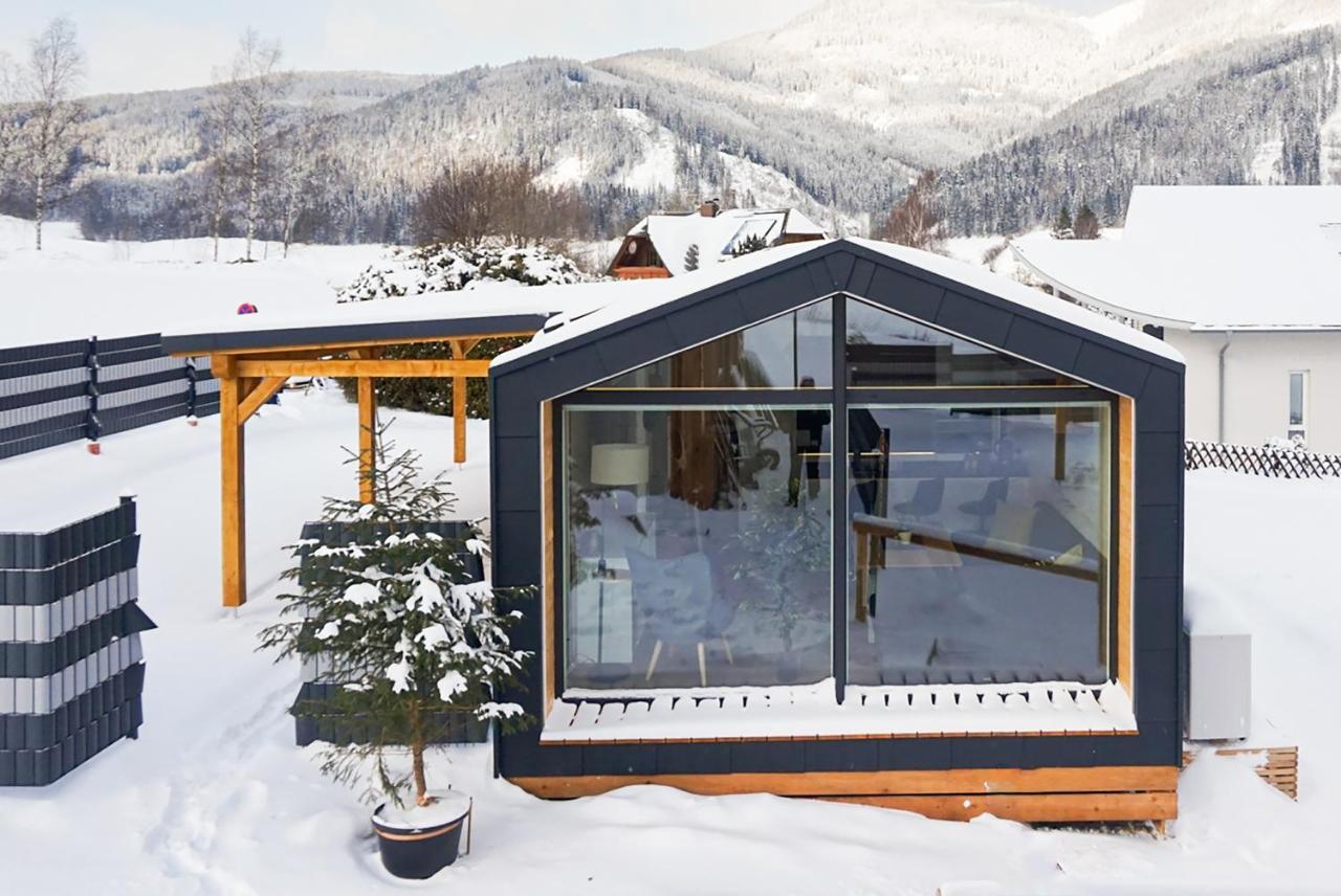 Chalet Stuhleckblick-Ferienhaus Direkt An Der Piste Und Mit Eigener Sauna Шпитал ам Земеринг Екстериор снимка