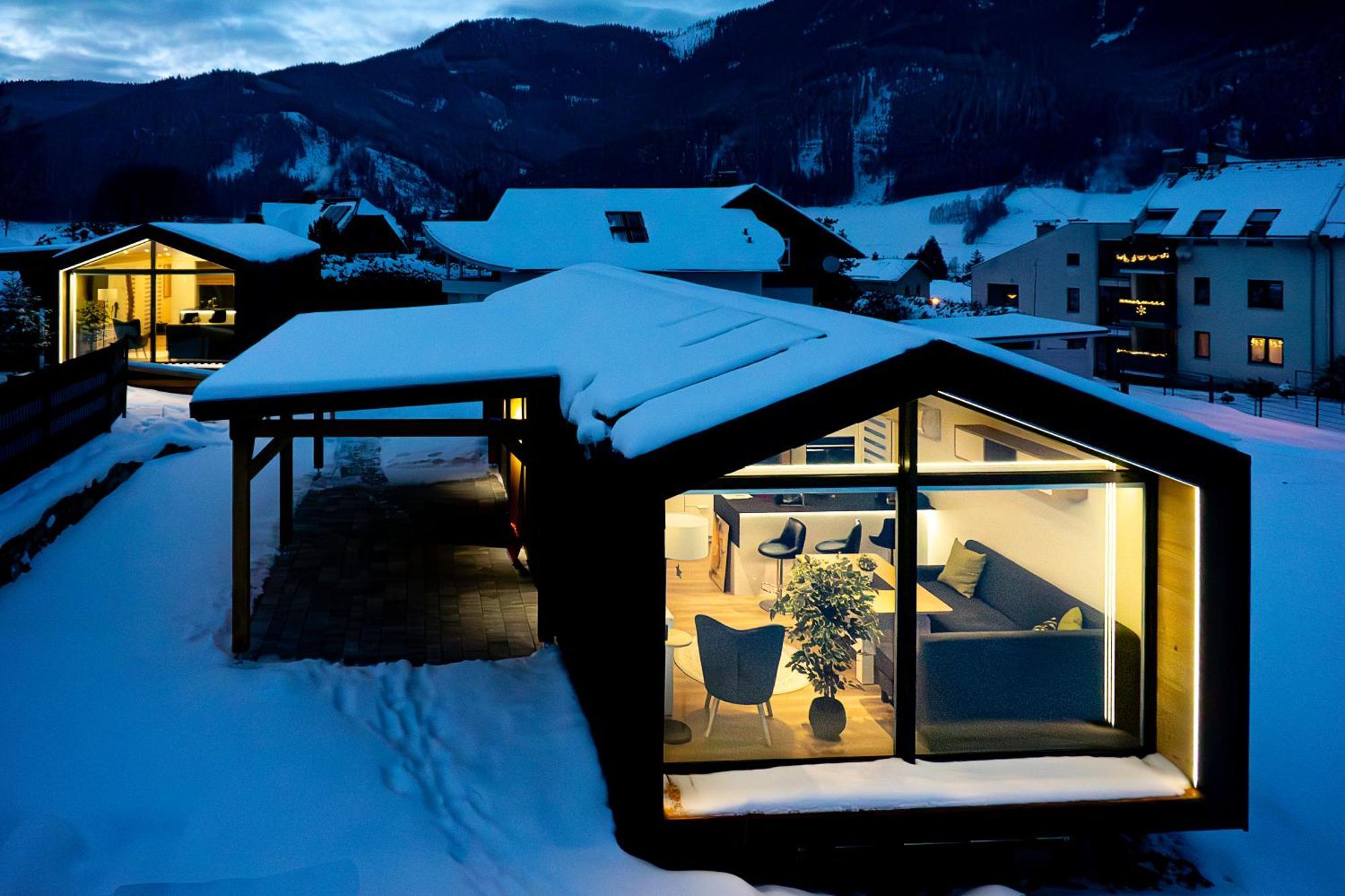 Chalet Stuhleckblick-Ferienhaus Direkt An Der Piste Und Mit Eigener Sauna Шпитал ам Земеринг Екстериор снимка